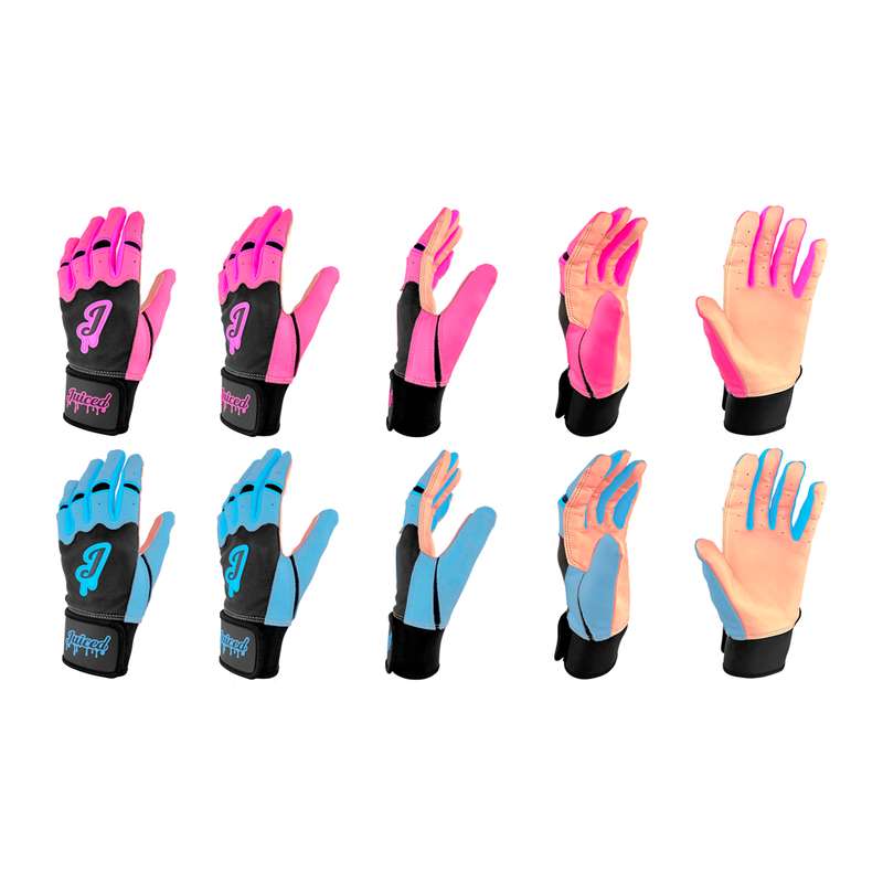 Juiced Batting Gloves — Launch Series, Cabretta Leather, Youth Baseball