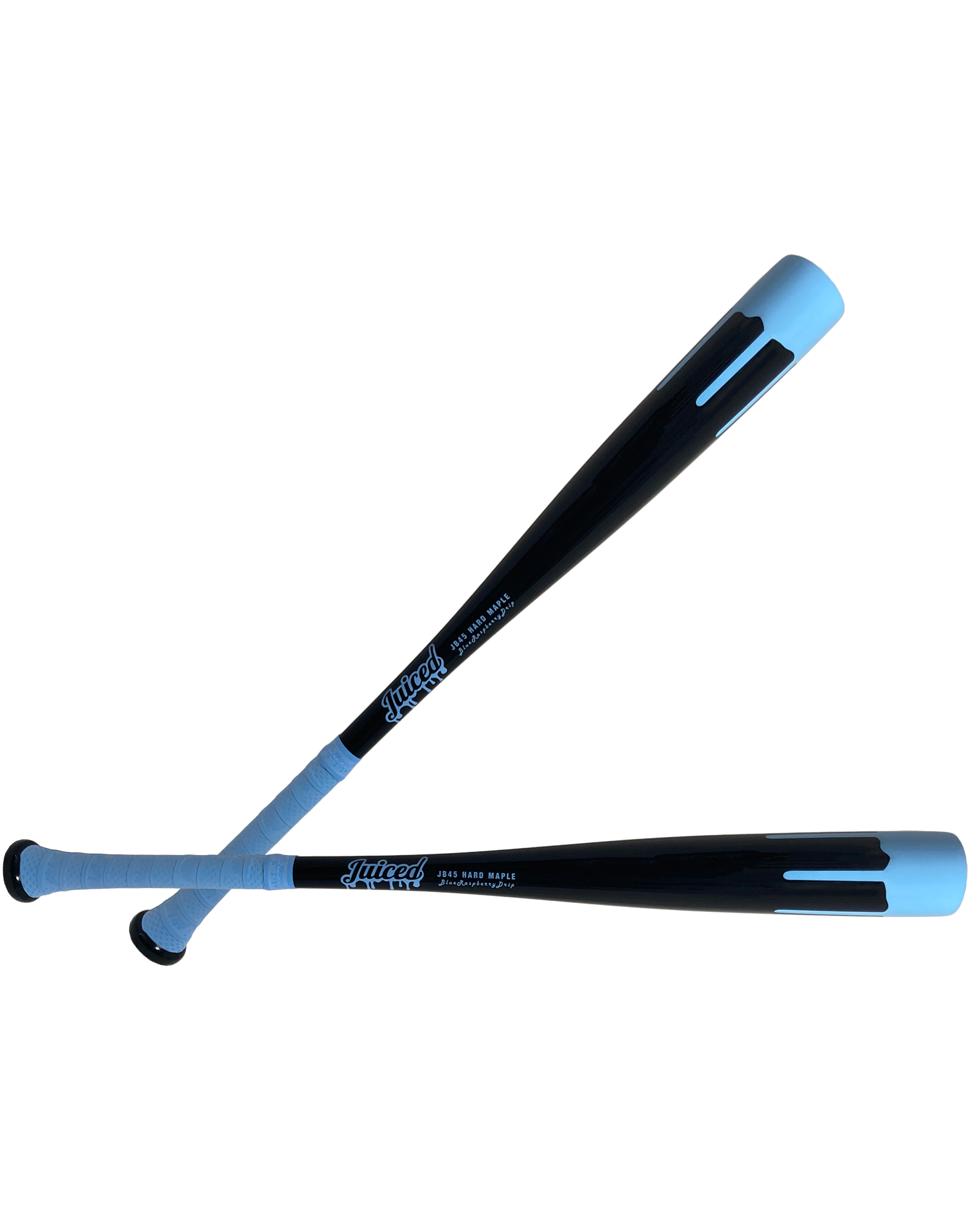 Blue Raspberry bat - Crossed