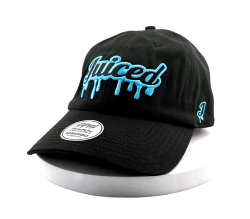 Juiced Adjustable Hat Juiced Logo Blue Raspberry Front