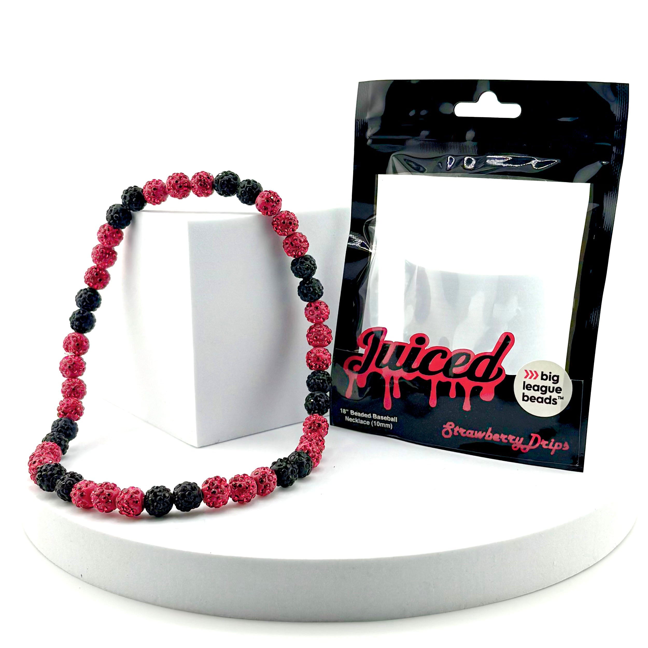 Juiced Watermelon Rhinestone Necklace