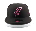 Juiced Snapback Hat J Logo Watermelon Front