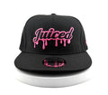Juiced Snapback Hat Juiced Logo Watermelon Front