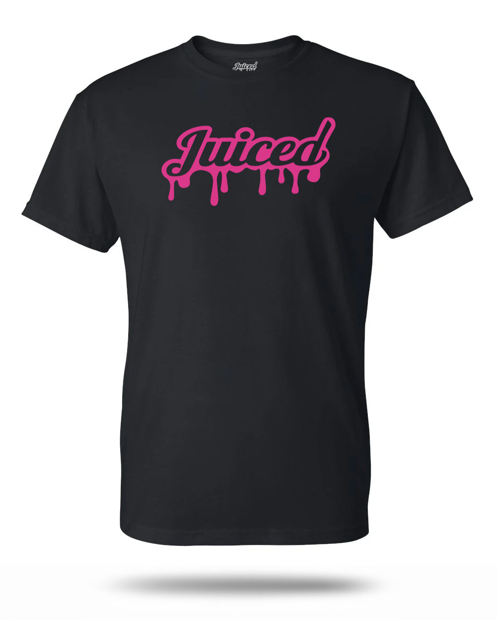 Juiced Wordmark T-Shirt Pink Front
