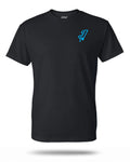 Juiced Small J T-Shirt Blue Front