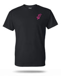Juiced Small J T-Shirt Pink Front