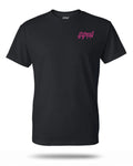 Juiced Small Wordmark T-Shirt Pink Front