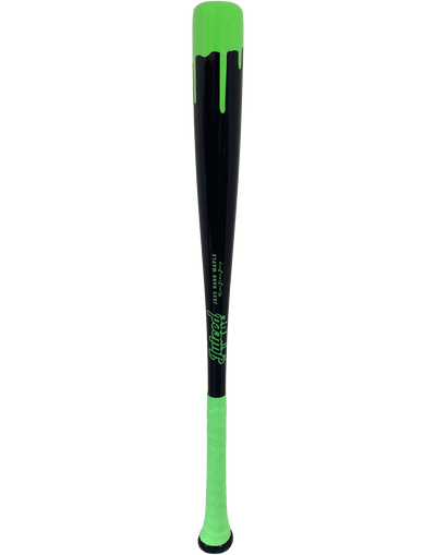Kiwi Lime Drip Maple Wood Baseball Bat