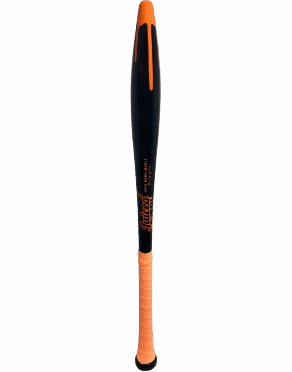 Orange Drip Maple Torpedo Bat
